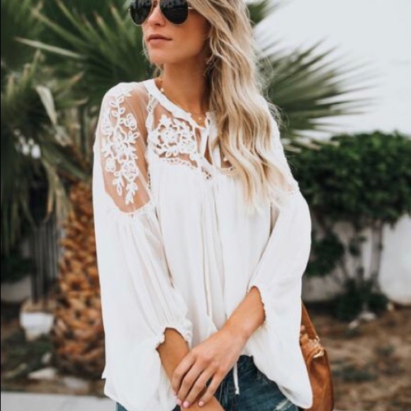 formal lace blouse